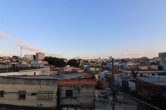 Vista Varanda da suíte externa casa 2 de casa à venda com 5 quartos, 144m² em Jardim Três Marias, São Paulo