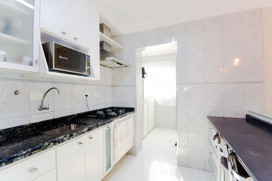 Cozinha de apartamento à venda com 3 quartos, 64m² em Jardim Flor da Montanha, Guarulhos