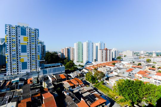 Vista da Varanda de apartamento à venda com 3 quartos, 64m² em Jardim Flor da Montanha, Guarulhos