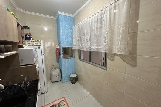 Cozinha de apartamento para alugar com 2 quartos, 63m² em Jansen, Gravataí