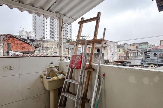 Área de serviço de casa para alugar com 1 quarto, 60m² em Vila Invernada, São Paulo