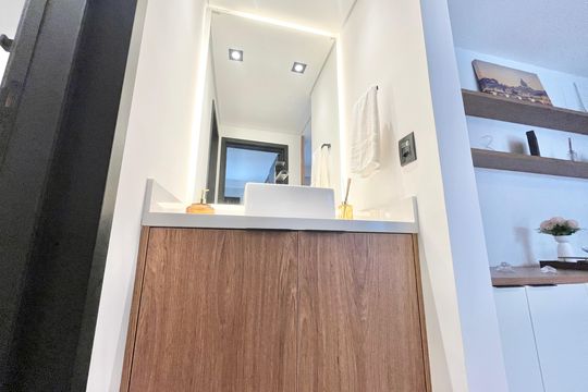 Banheiro de apartamento à venda com 1 quarto, 62m² em Jardim São Paulo, São Paulo