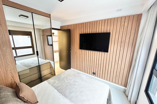 Quarto  de apartamento à venda com 1 quarto, 62m² em Jardim São Paulo, São Paulo