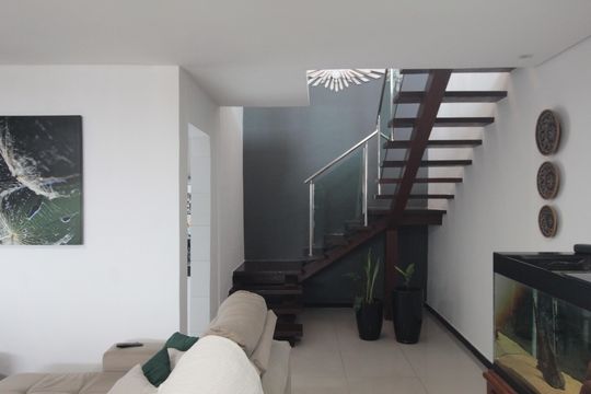 Sala de Estar de casa à venda com 4 quartos, 216m² em Jardim Leblon, Belo Horizonte
