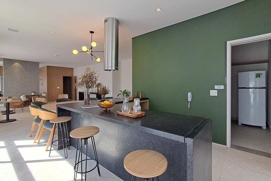 Área comum de apartamento à venda com 2 quartos, 98m² em Pompeia, São Paulo