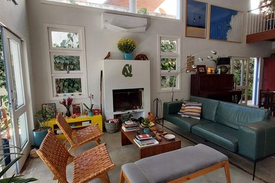 Sala de casa à venda com 4 quartos, 450m² em Vila Morumbi, São Paulo