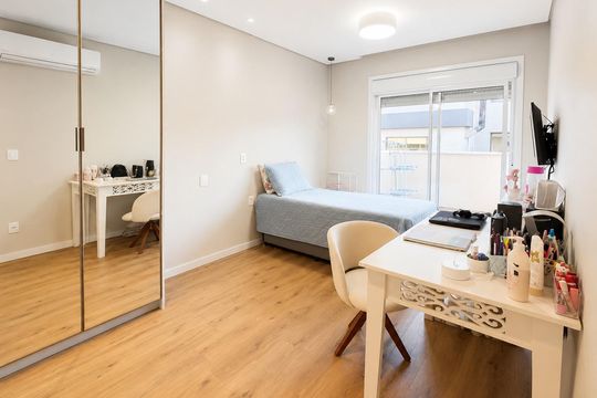Quarto 2 de casa de condomínio para alugar com 3 quartos, 130m² em Neópolis, Gravataí