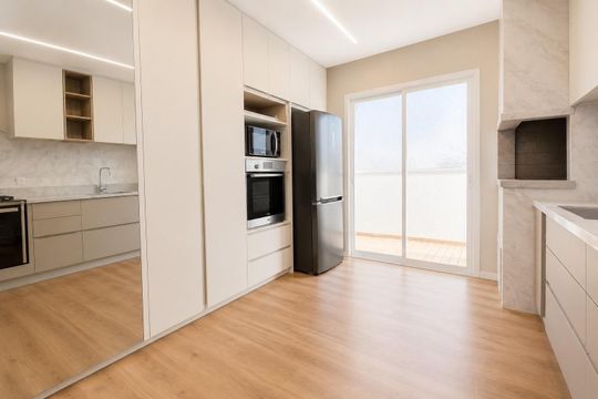Cozinha de casa de condomínio para alugar com 3 quartos, 130m² em Neópolis, Gravataí