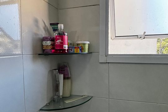 Banheiro de apartamento à venda com 2 quartos, 104m² em Vila Marina, Santo André