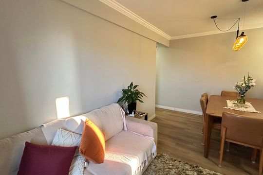 Sala de apartamento à venda com 2 quartos, 52m² em Vila Augusta, Guarulhos