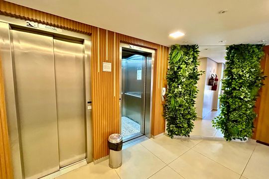 Hall social de apartamento à venda com 2 quartos, 52m² em Vila Augusta, Guarulhos