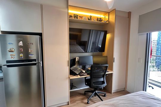 Kitnet/Studio para alugar com 1 quarto, 25m² em Jardim das Acacias, São Paulo