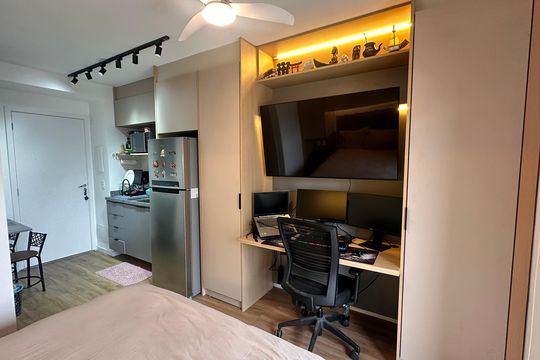Kitnet/Studio para alugar com 1 quarto, 25m² em Jardim das Acacias, São Paulo