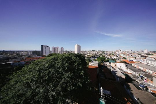 Vista da Varanda do Quarto de apartamento à venda com 2 quartos, 47m² em Vila Nhocuné, São Paulo