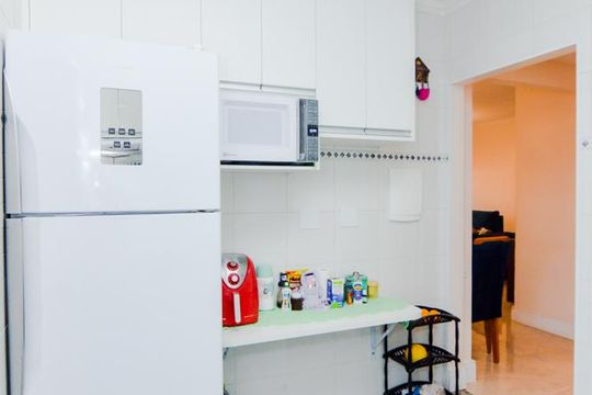 Cozinha de apartamento à venda com 3 quartos, 83m² em Vila Progresso, Guarulhos