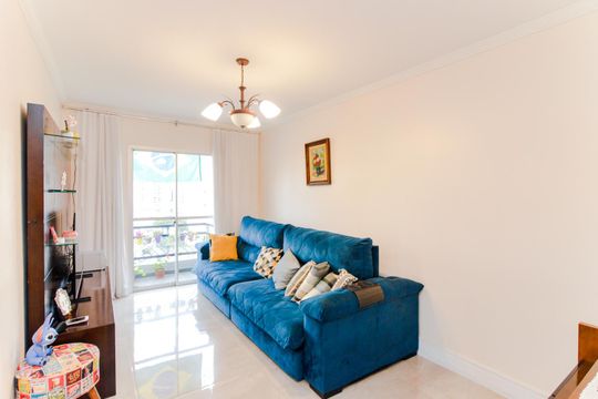 Sala de apartamento à venda com 3 quartos, 83m² em Vila Progresso, Guarulhos