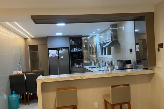 Cozinha de casa para alugar com 3 quartos, 200m² em Inhoaíba, Rio de Janeiro