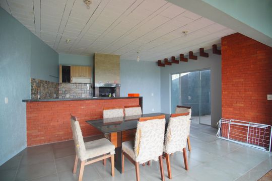 Área gourmet de casa à venda com 3 quartos, 120m² em Feitoria Seller, São Leopoldo
