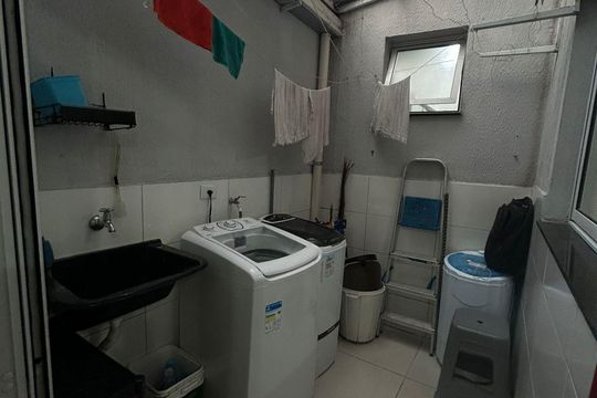 Area de serviço de apartamento à venda com 2 quartos, 42m² em Vila Luzita, Santo André