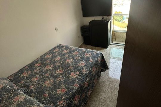Quarto 2 de apartamento à venda com 2 quartos, 42m² em Vila Luzita, Santo André