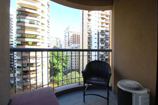 Varanda de kitnet/studio para alugar com 1 quarto, 36m² em Jardim Europa, São Paulo