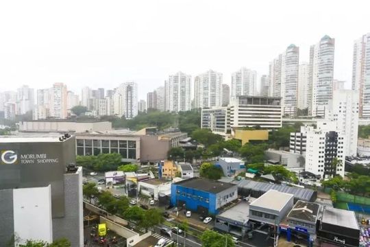 Vista de kitnet/studio para alugar com 1 quarto, 20m² em Vila Andrade, São Paulo