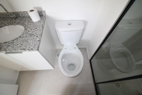 Banheiro de apartamento para alugar com 2 quartos, 49m² em Santana, São Paulo