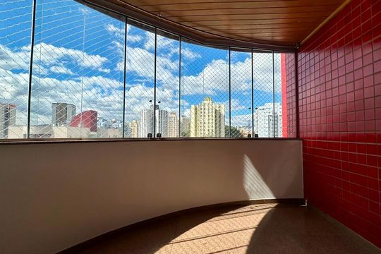 Varanda  de apartamento à venda com 3 quartos, 110m² em Palmares, Belo Horizonte