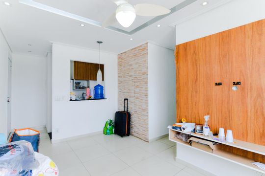 Sala de apartamento à venda com 2 quartos, 47m² em Ponte Grande, Guarulhos