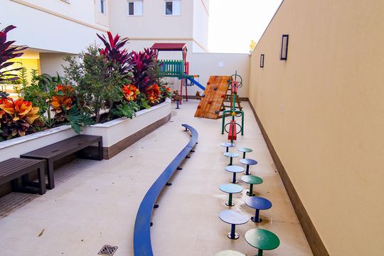 Área comum - Playground de apartamento para alugar com 2 quartos, 75m² em Jardim Bela Vista, Indaiatuba