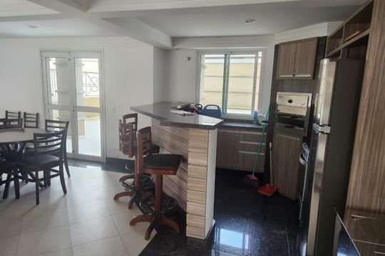 Área comum - Salão de festas de apartamento à venda com 4 quartos, 120m² em Bacacheri, Curitiba