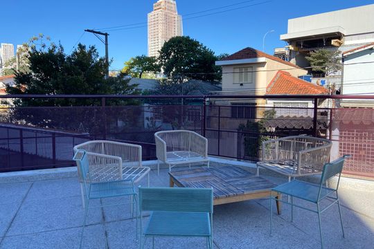 Área comum de apartamento para alugar com 1 quarto, 26m² em Vila Sonia, São Paulo