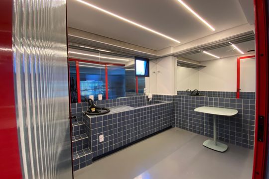 Área comum de apartamento para alugar com 1 quarto, 26m² em Vila Sonia, São Paulo