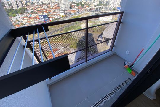 Varanda de apartamento para alugar com 1 quarto, 26m² em Vila Sonia, São Paulo