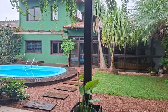 Piscina de casa para alugar com 1 quarto, 90m² em Vera Cruz, Gravataí