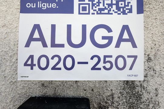 Placa Instalada - 17/06/2026 - YACP-607 de apartamento para alugar com 2 quartos, 50m² em Vila Eldizia, Santo André