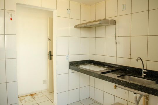 Cozinha de apartamento para alugar com 3 quartos, 75m² em Setor Goiânia 2, Goiânia