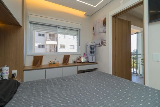 Quarto de apartamento à venda com 1 quarto, 38m² em Vila Formosa, São Paulo