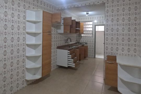 Cozinha - 1º Piso de casa para alugar com 3 quartos, 120m² em Aparecida, Santos