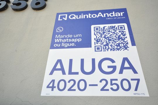 Placa de apartamento para alugar com 1 quarto, 30m² em Vila Gustavo, São Paulo