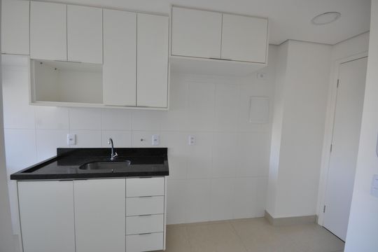 Cozinha de apartamento para alugar com 1 quarto, 30m² em Vila Gustavo, São Paulo
