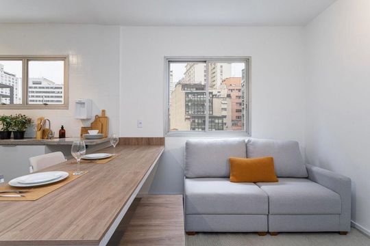 Foto 09 de apartamento à venda com 1 quarto, 32m² em Cerqueira César, São Paulo