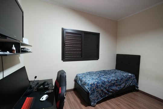 Quarto 1 de casa à venda com 3 quartos, 125m² em Jardim Las Vegas, Santo André