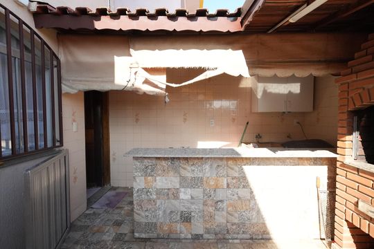 Área de Serviço de casa à venda com 3 quartos, 125m² em Jardim Las Vegas, Santo André