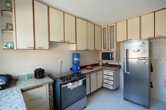 Cozinha de casa à venda com 3 quartos, 125m² em Jardim Las Vegas, Santo André