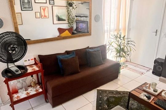 Sala de apartamento à venda com 2 quartos, 42m² em Campo Grande, Rio de Janeiro