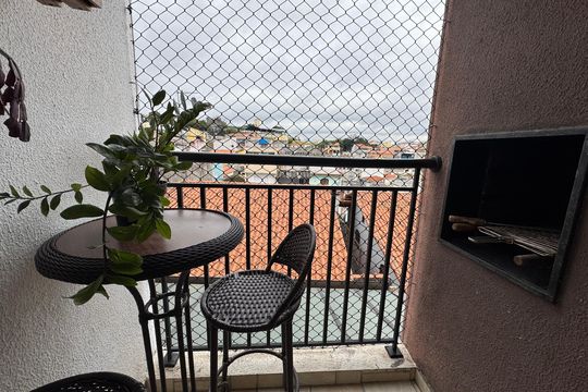 Varanda gourmet de apartamento para alugar com 2 quartos, 54m² em Novo Osasco, Osasco