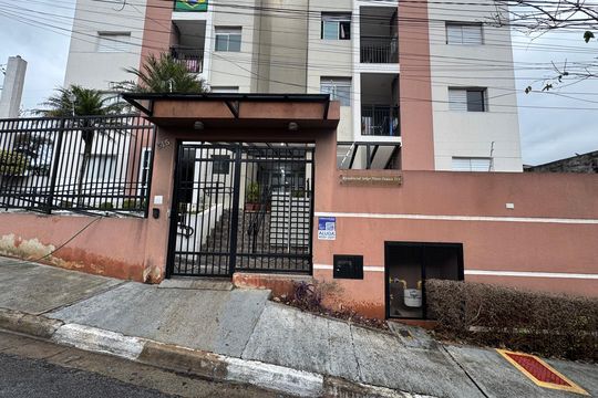 Fachada com Placa de apartamento para alugar com 2 quartos, 54m² em Novo Osasco, Osasco
