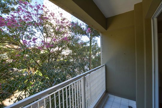 VARANDA de apartamento para alugar com 2 quartos, 58m² em Jardim Esmeralda, São Paulo