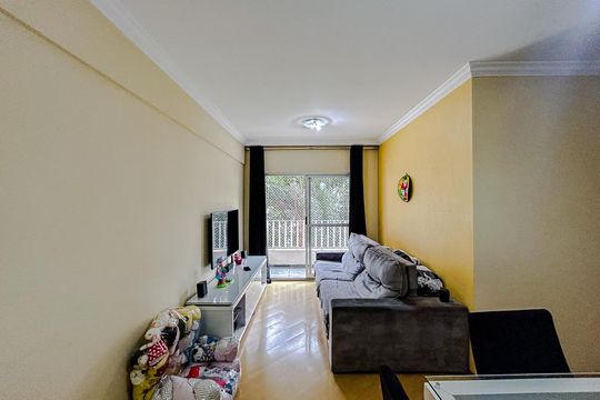 Sala de apartamento à venda com 3 quartos, 67m² em Vila Gomes Cardim, São Paulo